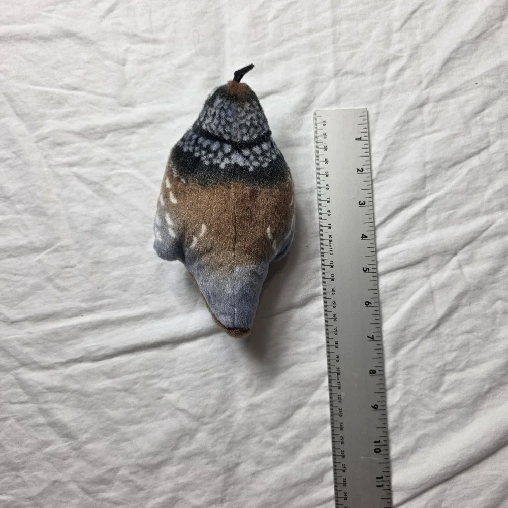 Wild Republic Audubon Birds California Quail Plush Bird